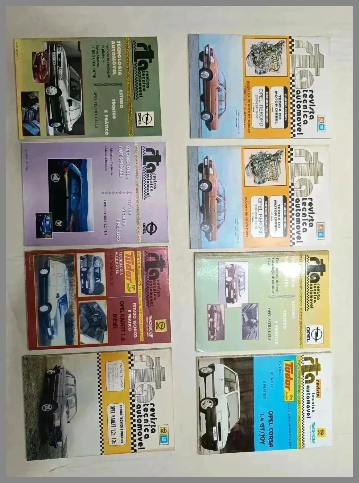 Revistas técnica automóvel - Opel
